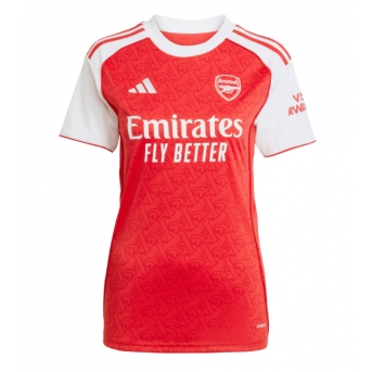Arsenal Maglia Gara Casa Repliche 2025-26 Donna Maniche Corte